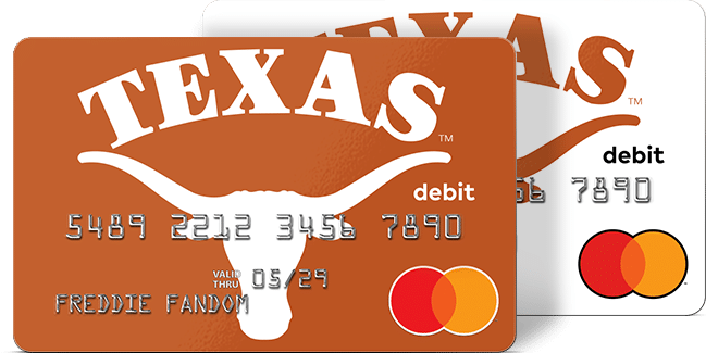 The Texas Longhorns Fancard Prepaid Mastercard is the card for any Longhorns college sports fan