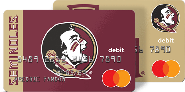 The Florida State University Fancard Prepaid Mastercard is the card for any Seminoles college sports fan