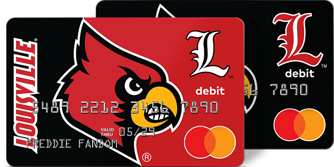 The University of Louisville Fancard Prepaid Mastercard is the card for any Cardinals college sports fan