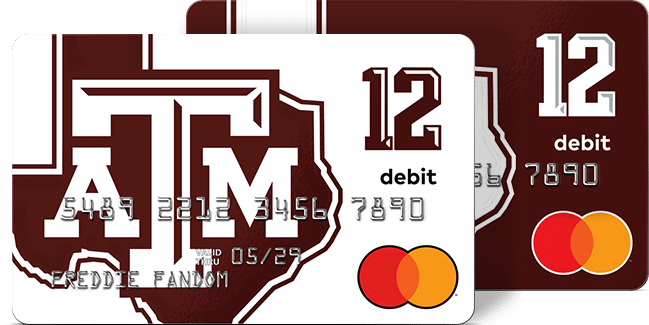 The Texas A&M Fancard Prepaid Mastercard is the card for any Aggies college sports fan