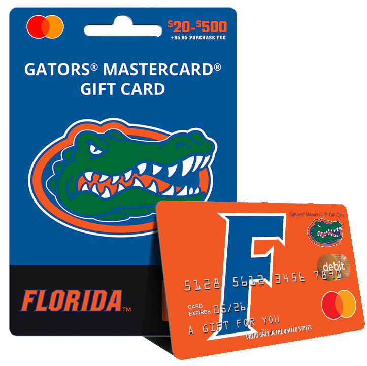 Florida Mastercard Gift Card from University Fancards